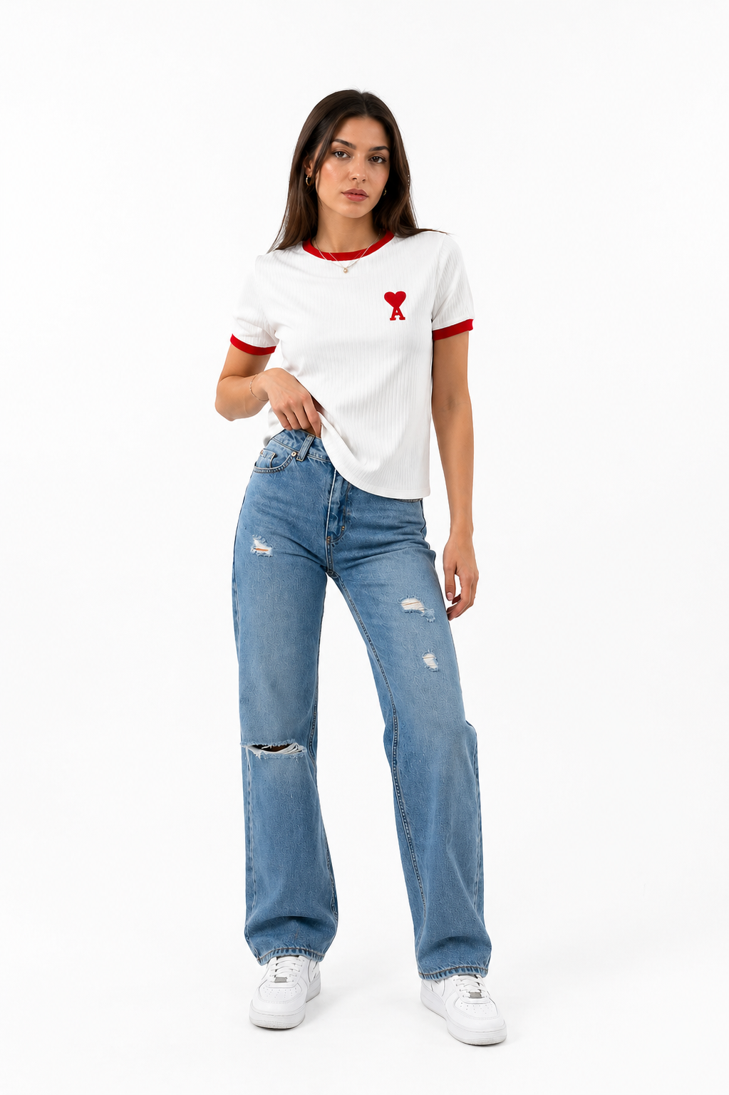 Camiseta Élise Rib