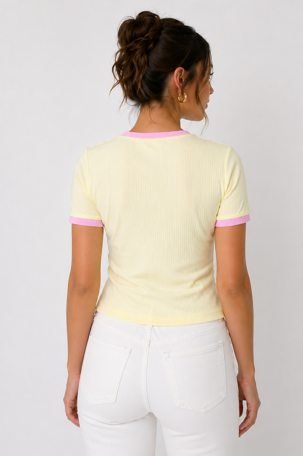 Camiseta Amélie Pastel