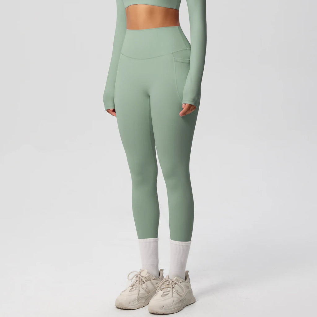 Women Seamless Yoga Leggings High Waist Push Up Yoga Leggins Gym Pants Female