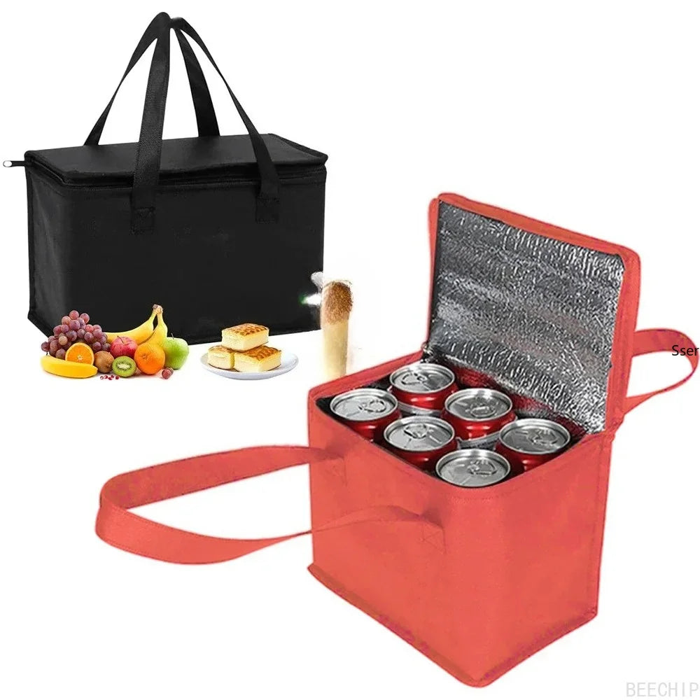 Bolsa Térmica para Almuerzo | Portátil, Plegable y Aislante | Picnic, Trabajo y Viajes